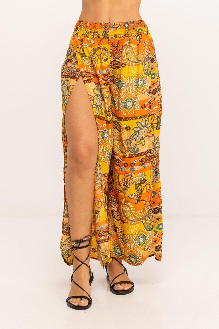 peace&love by calao PANTALON LARGO ESTAMPADO