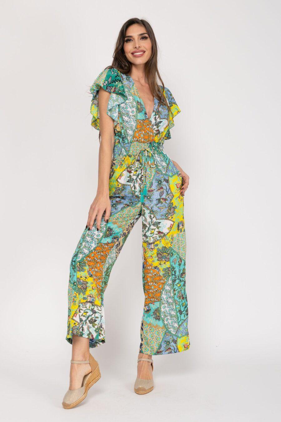 Peace&love By Calao PETO ESTAMPADO CON ESCOTE