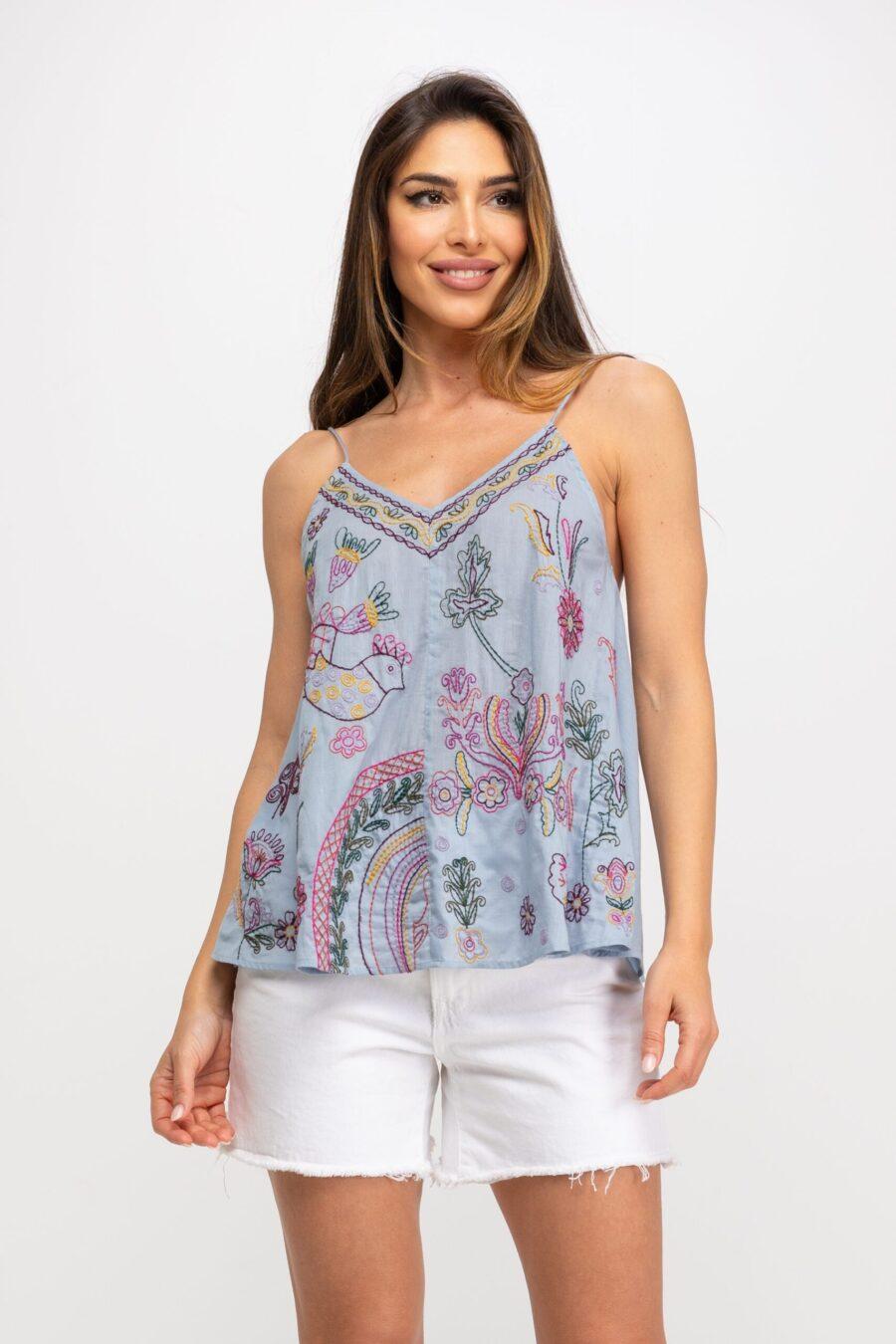 Peace&love By Calao TOP TIRANTES ESPAGUETI LISO