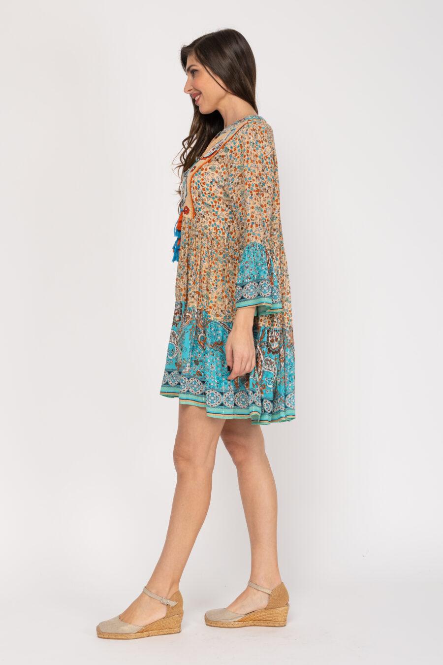 Peace&love By Calao TUNICA CON DOS ESTAMPADOS