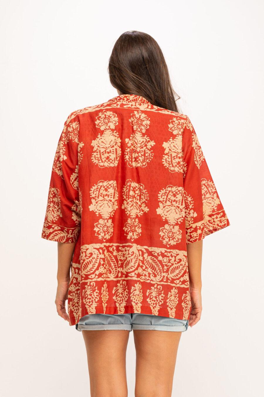 Peace&love By Calao TUNICA ESTAMPADA