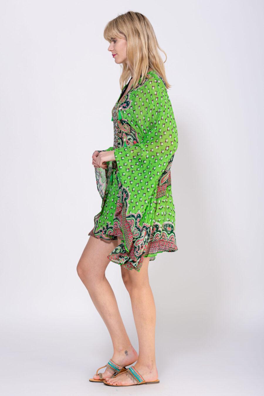 Peace&love By Calao TUNICA ESTAMPADA