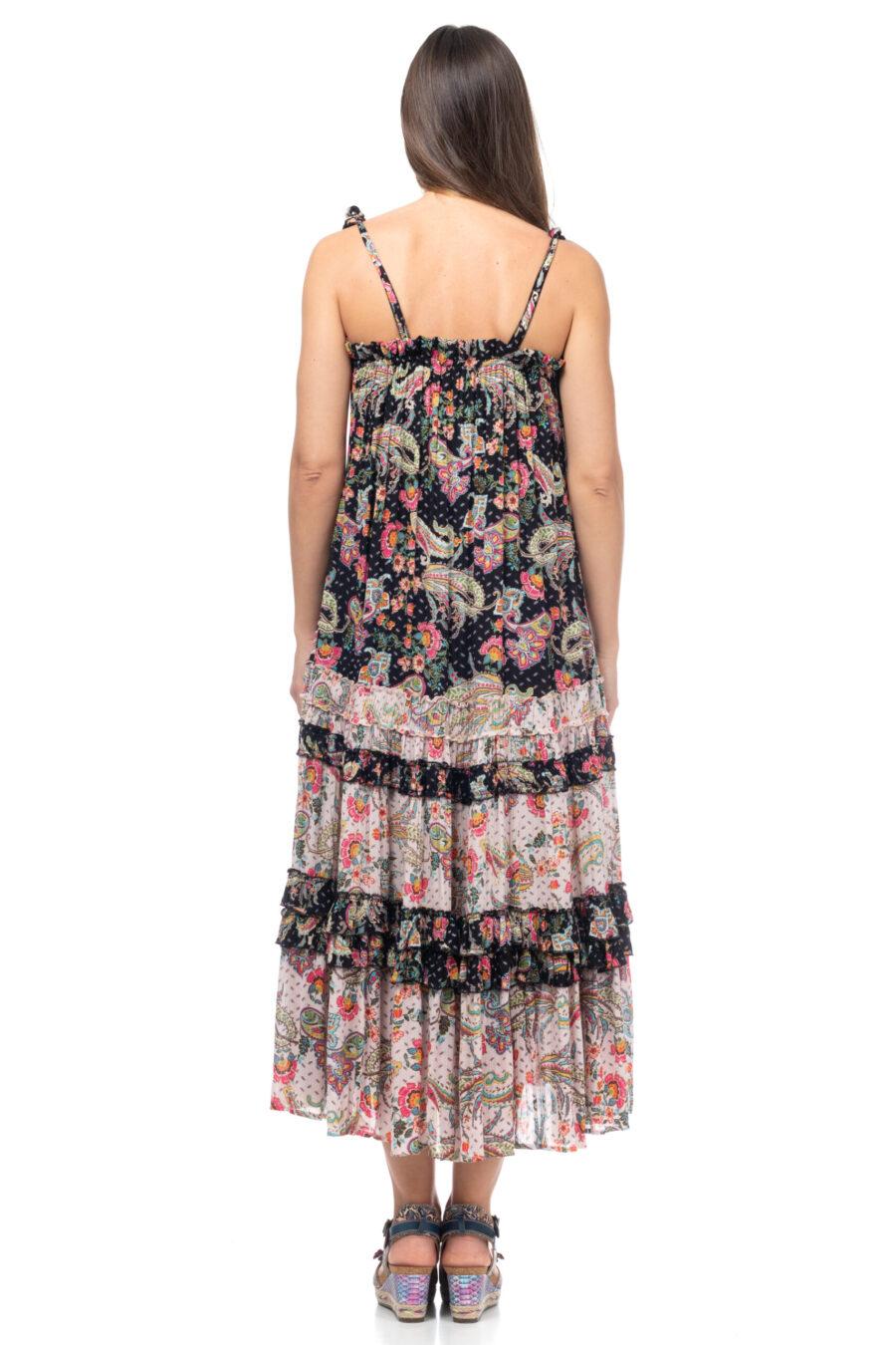 Peace&love By Calao VESTIDO CON DOS ESTAMPADOS