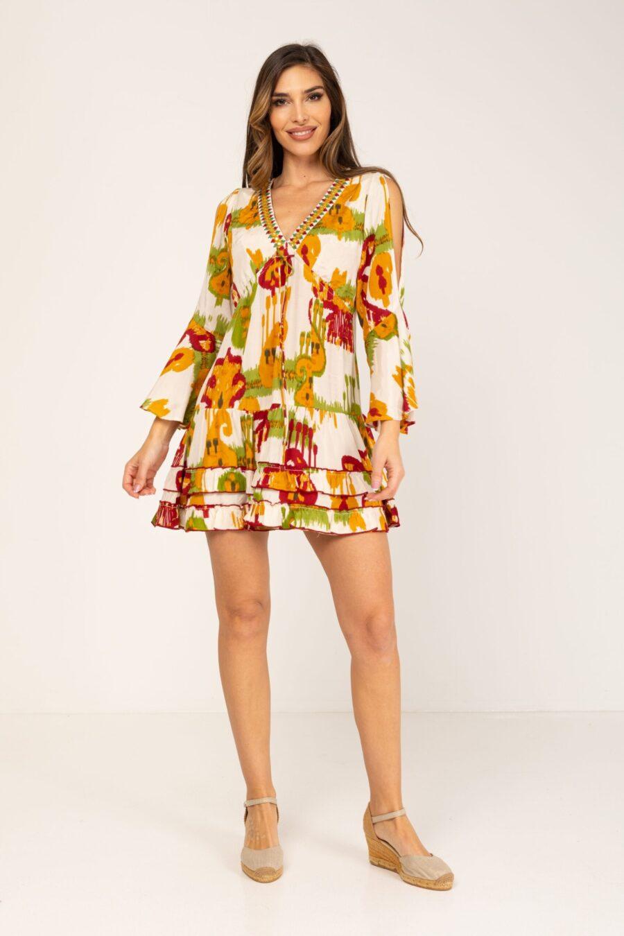 Peace&love By Calao VESTIDO CORTO CON ESTAMPADO