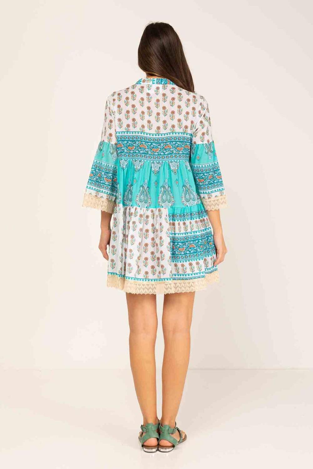 Peace&love By Calao VESTIDO CORTO ESTAMPADO