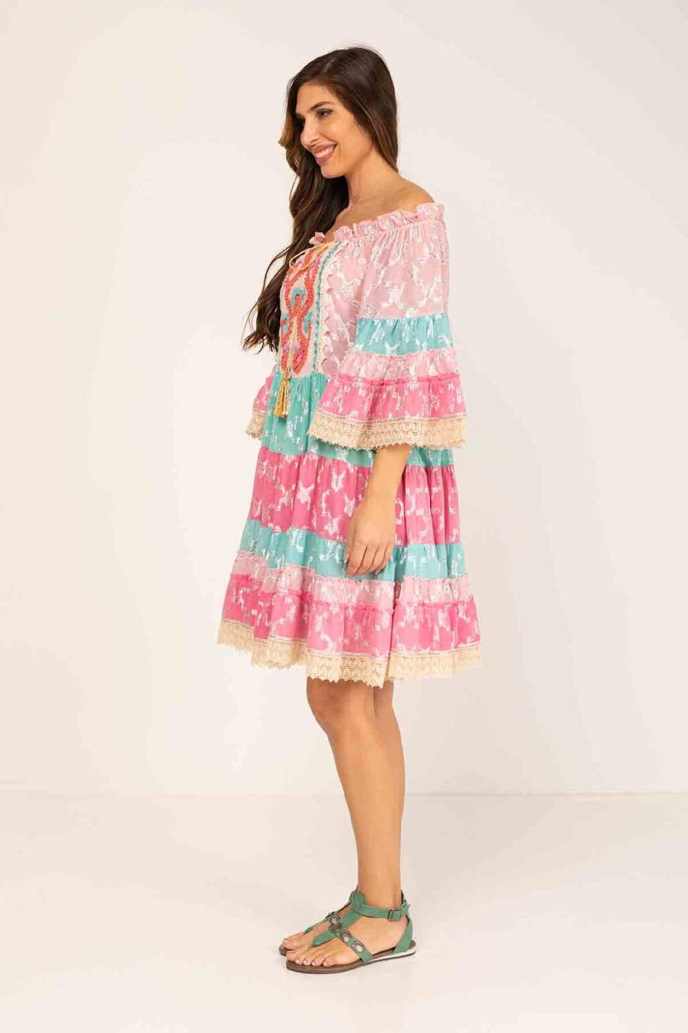 Peace&love By Calao VESTIDO CORTO ESTAMPADO