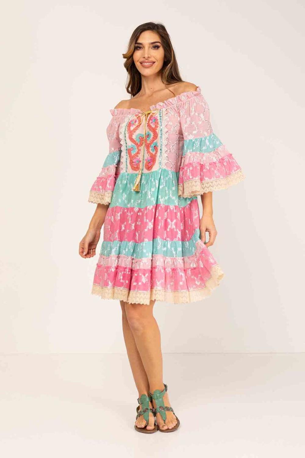 peace&love by calao VESTIDO CORTO ESTAMPADO