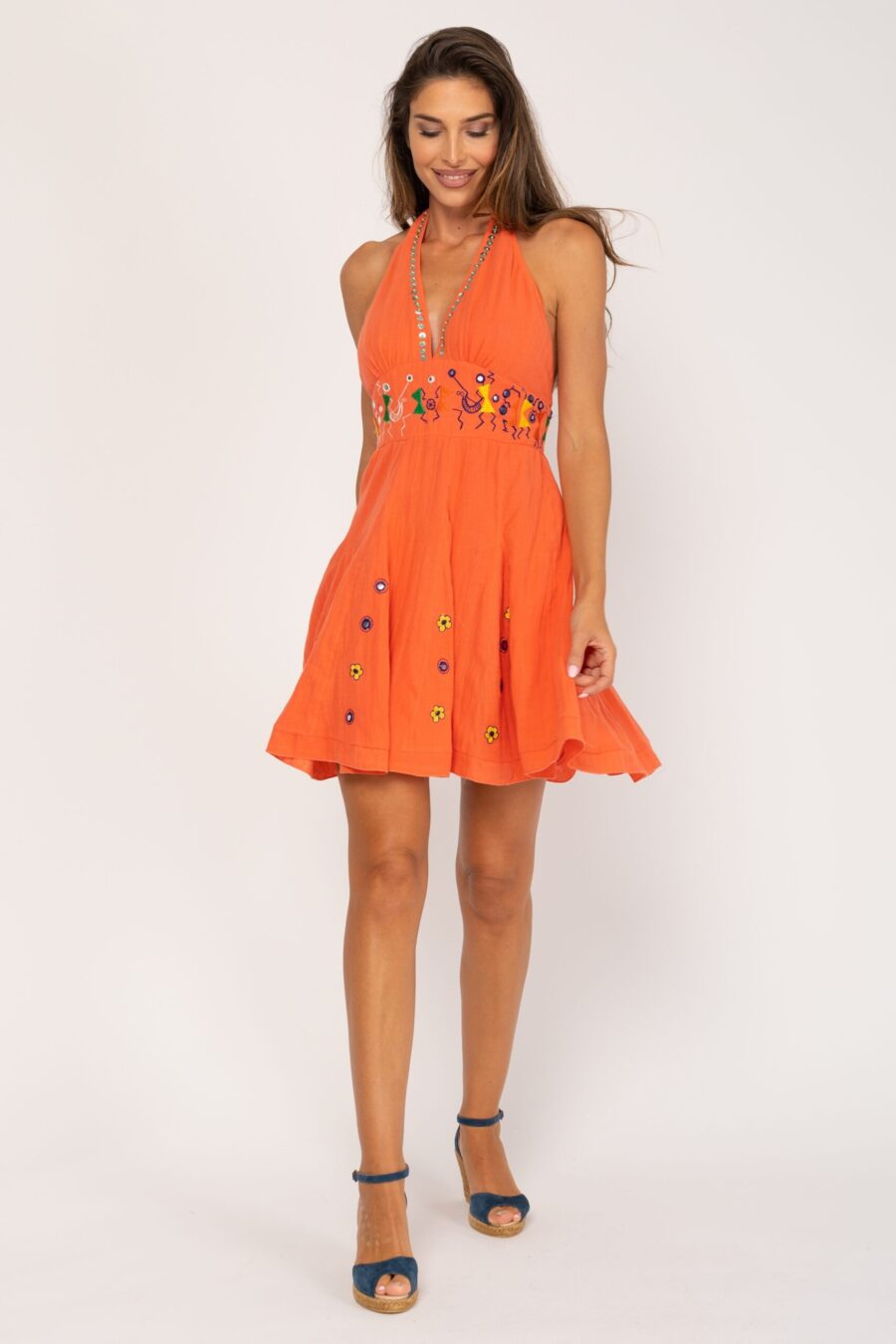 peace&love by calao VESTIDO CORTO FALDA DE VUELO