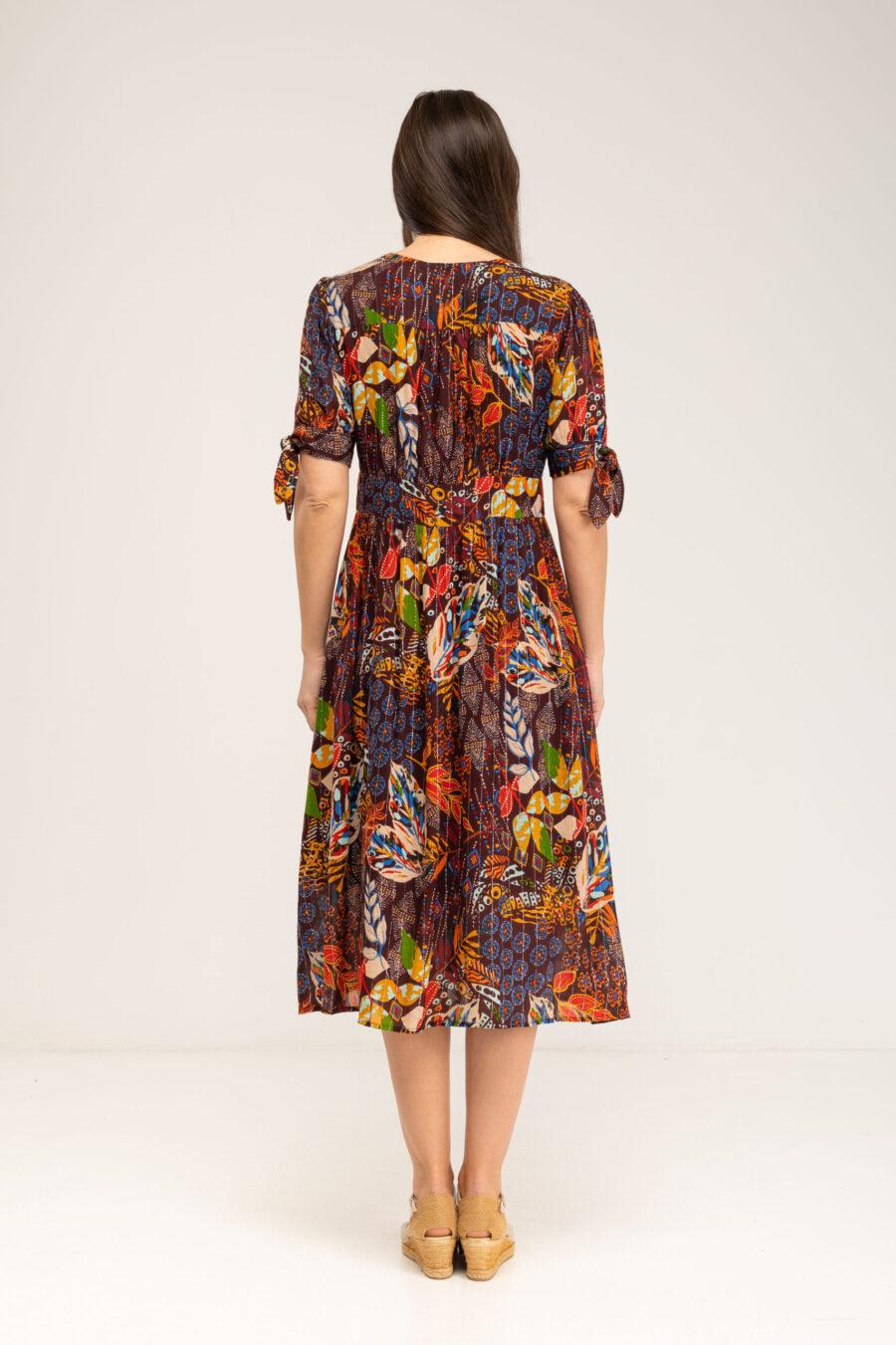 Peace&love By Calao VESTIDO ESTAMPADO ABOTONADO