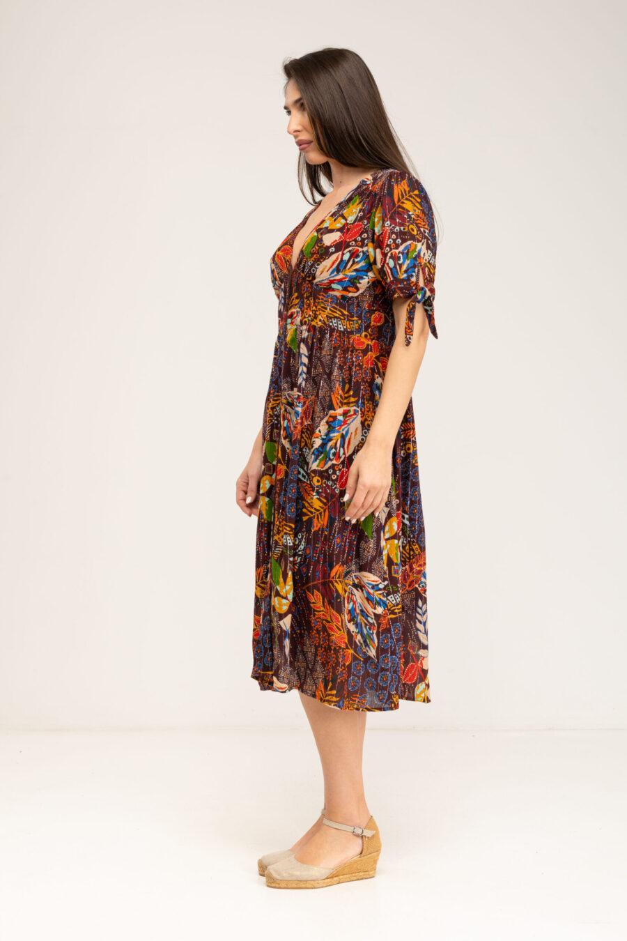 Peace&love By Calao VESTIDO ESTAMPADO ABOTONADO