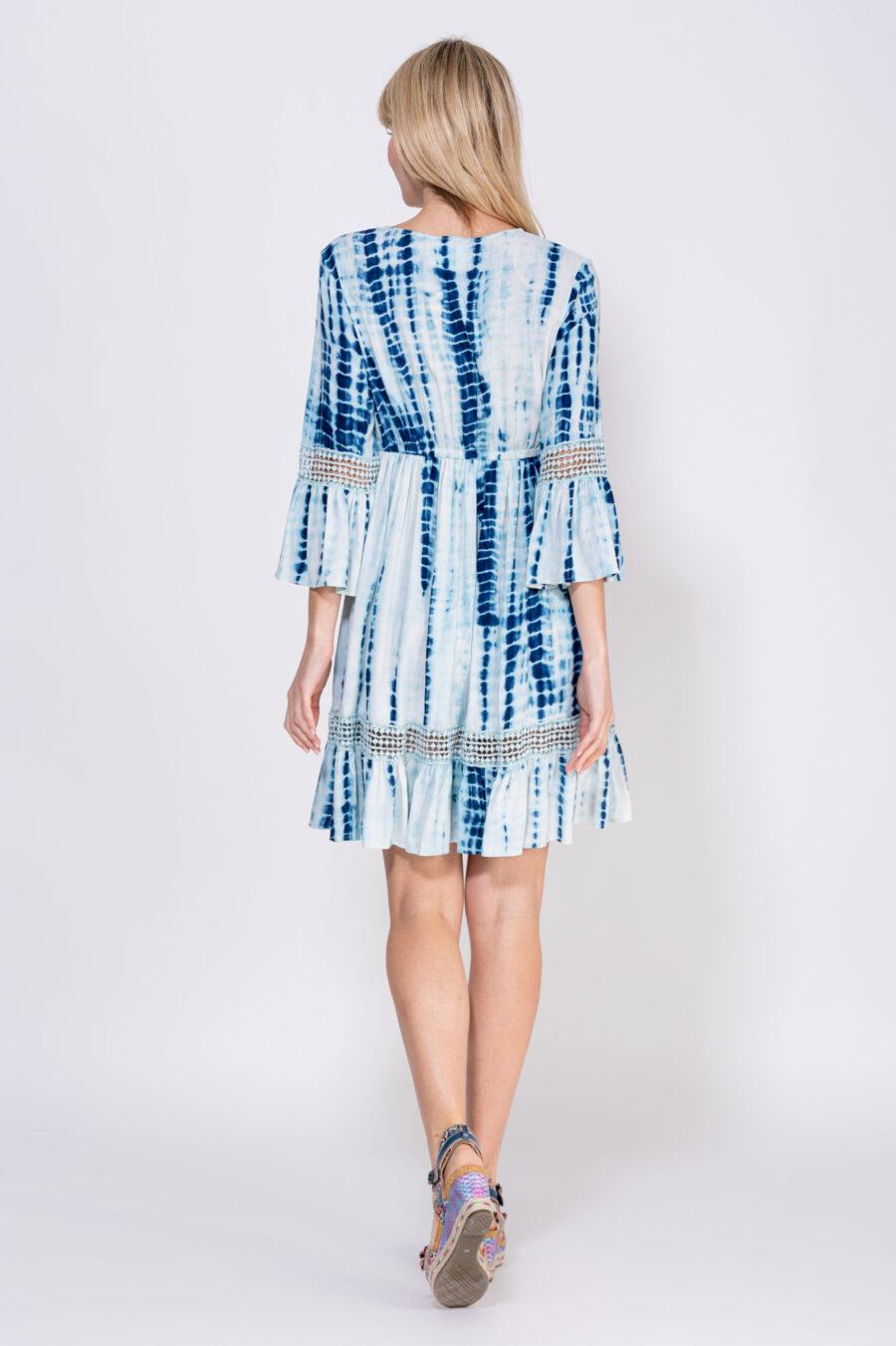 Peace&love By Calao VESTIDO ESTAMPADO CON ENCAJES