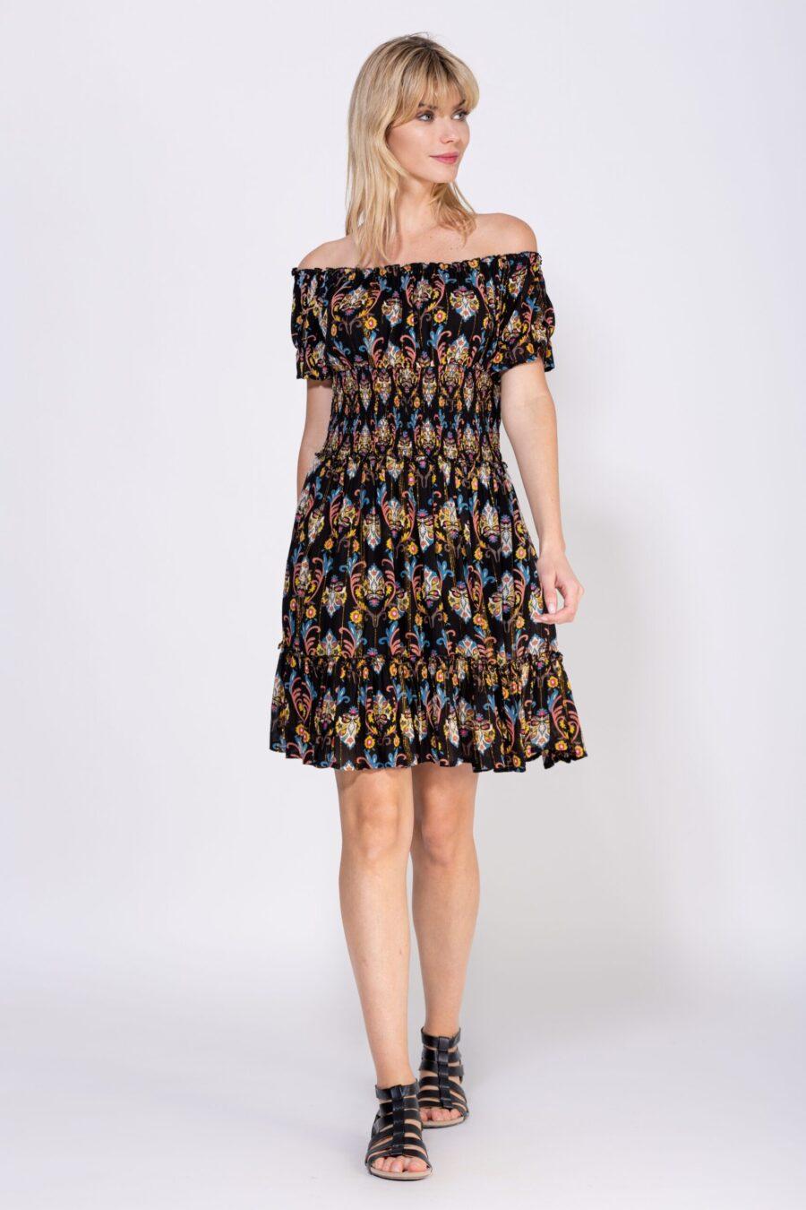 Peace&love By Calao VESTIDO ESTAMPADO CORTO