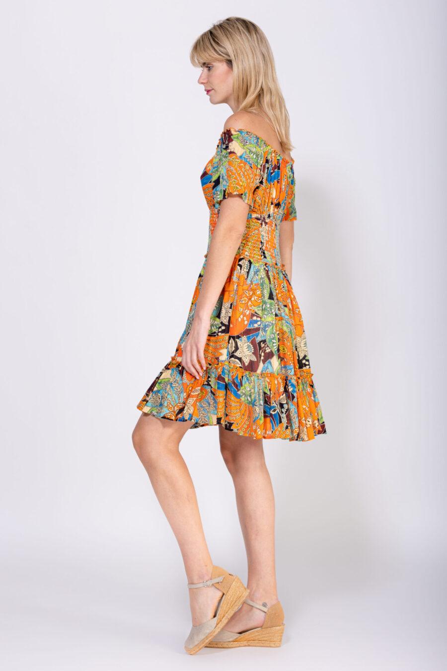 Peace&love By Calao VESTIDO ESTAMPADO CORTO