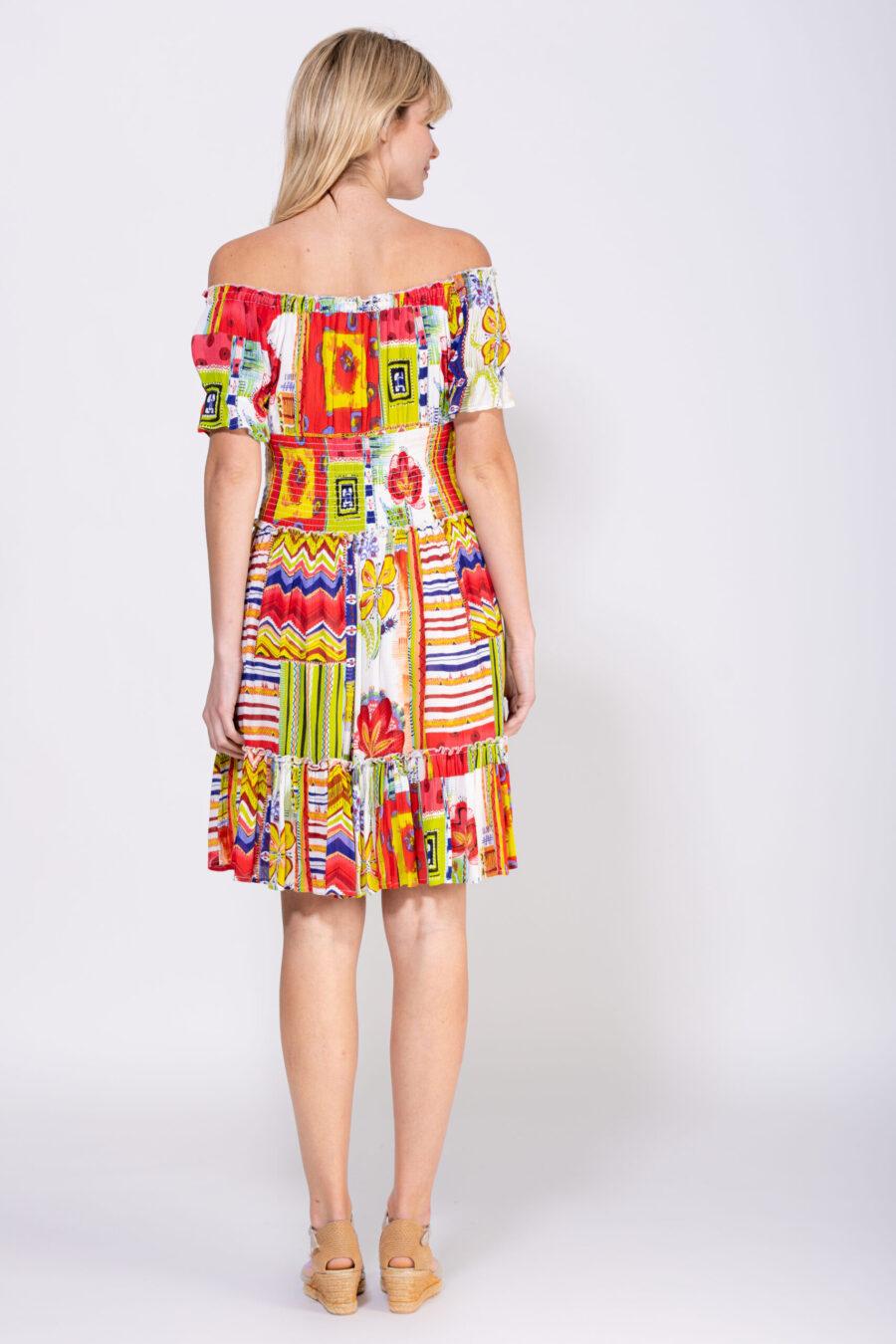 Peace&love By Calao VESTIDO ESTAMPADO CORTO