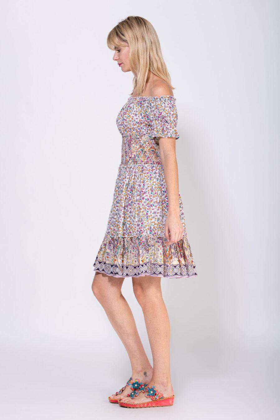 Peace&love By Calao VESTIDO ESTAMPADO CORTO