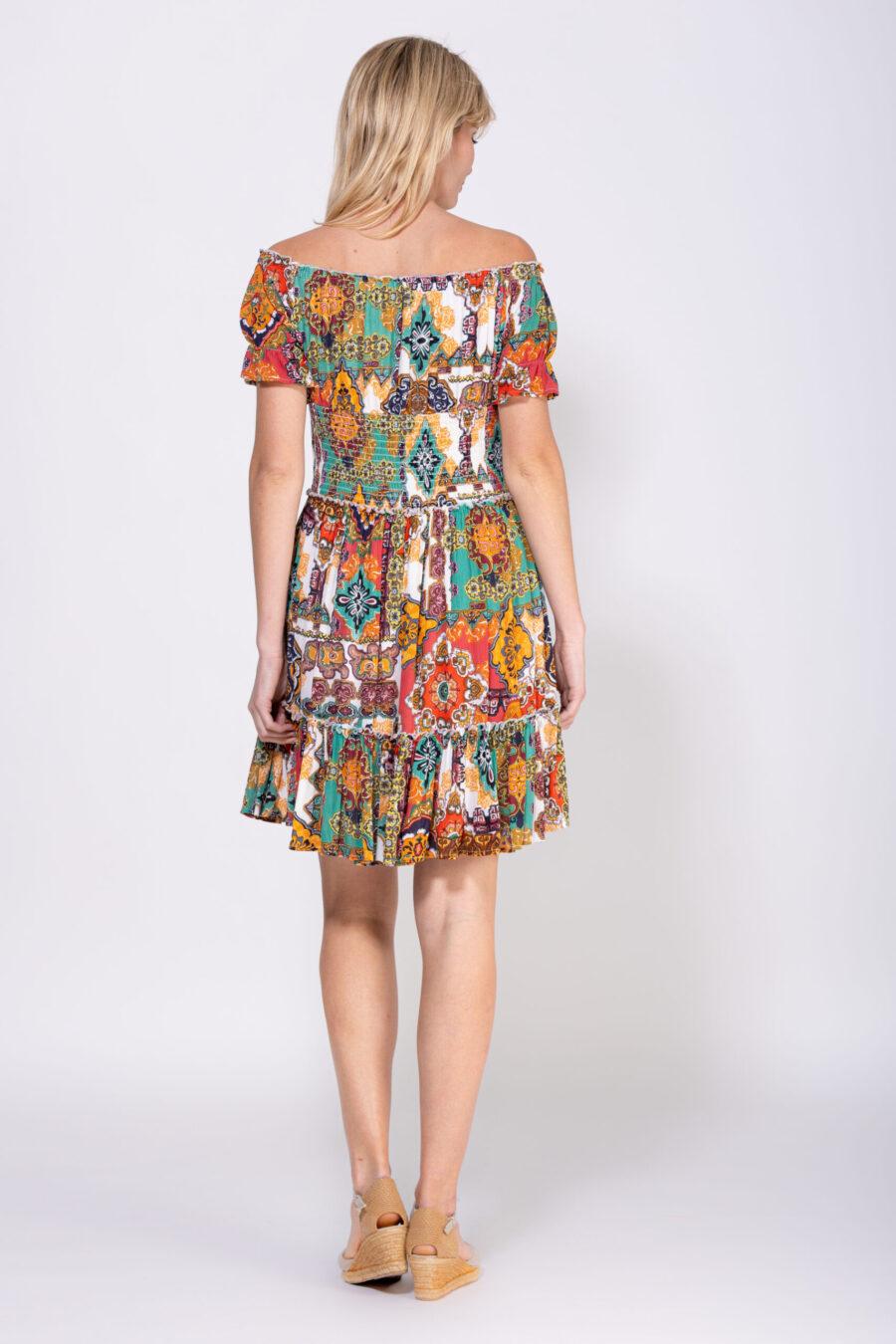 Peace&love By Calao VESTIDO ESTAMPADO CORTO