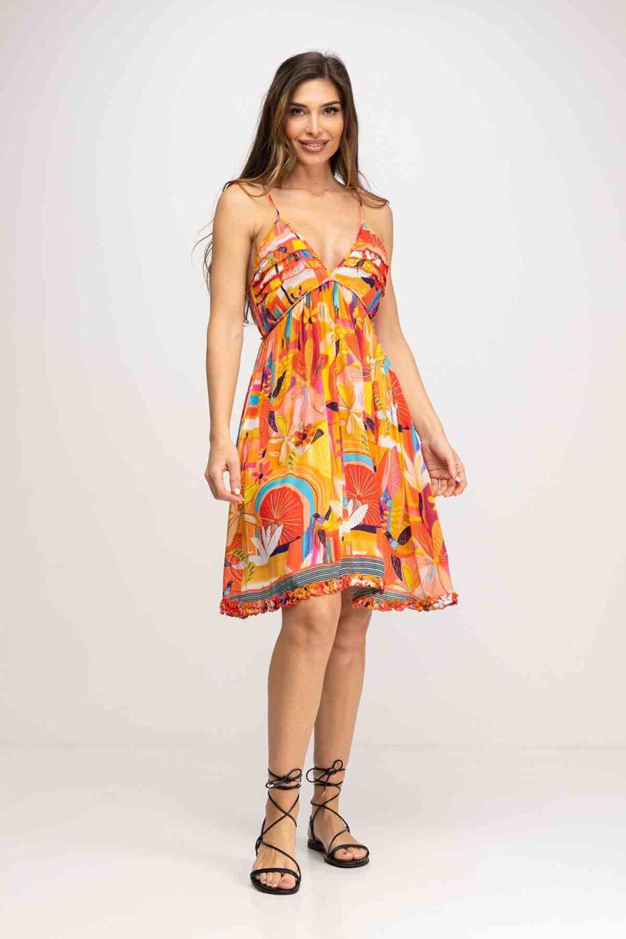 peace&love by calao VESTIDO ESTAMPADO CORTO