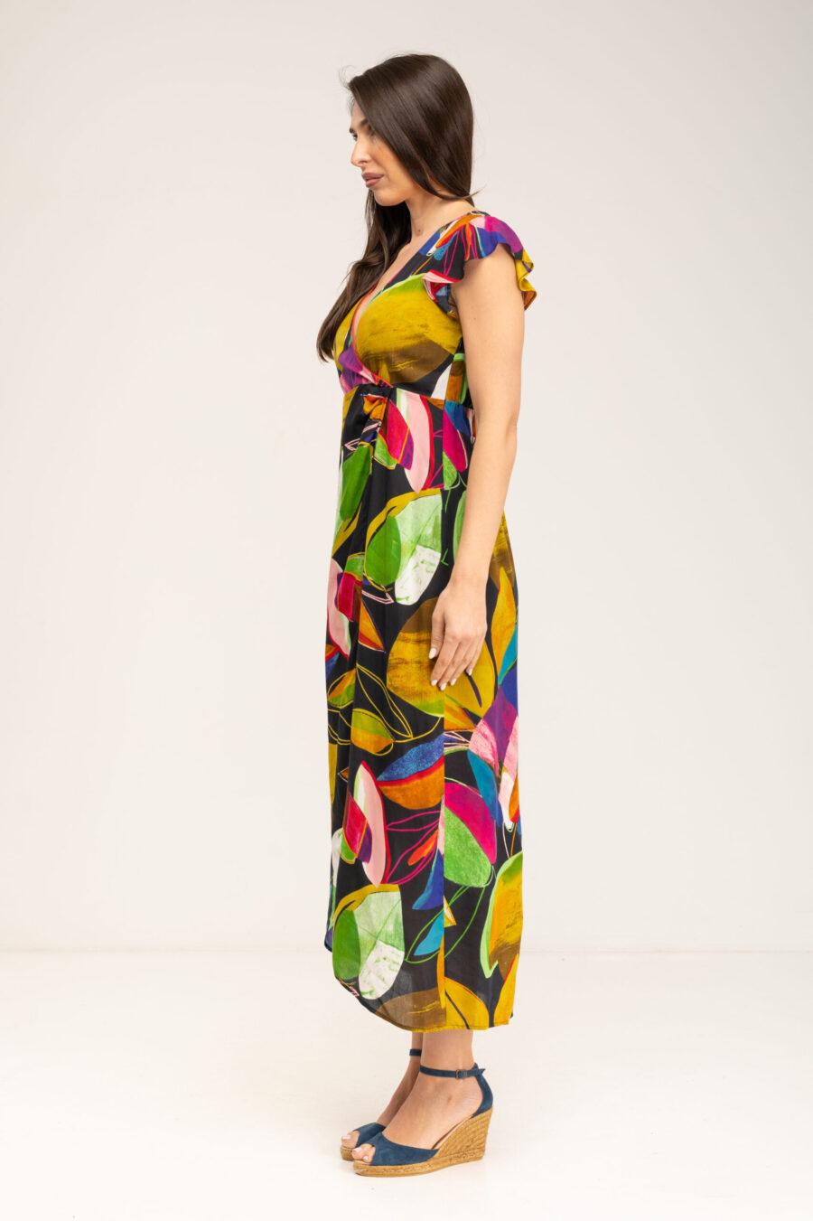 Peace&love By Calao VESTIDO ESTAMPADO CRUZADO