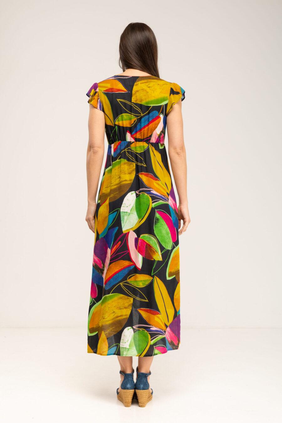 Peace&love By Calao VESTIDO ESTAMPADO CRUZADO