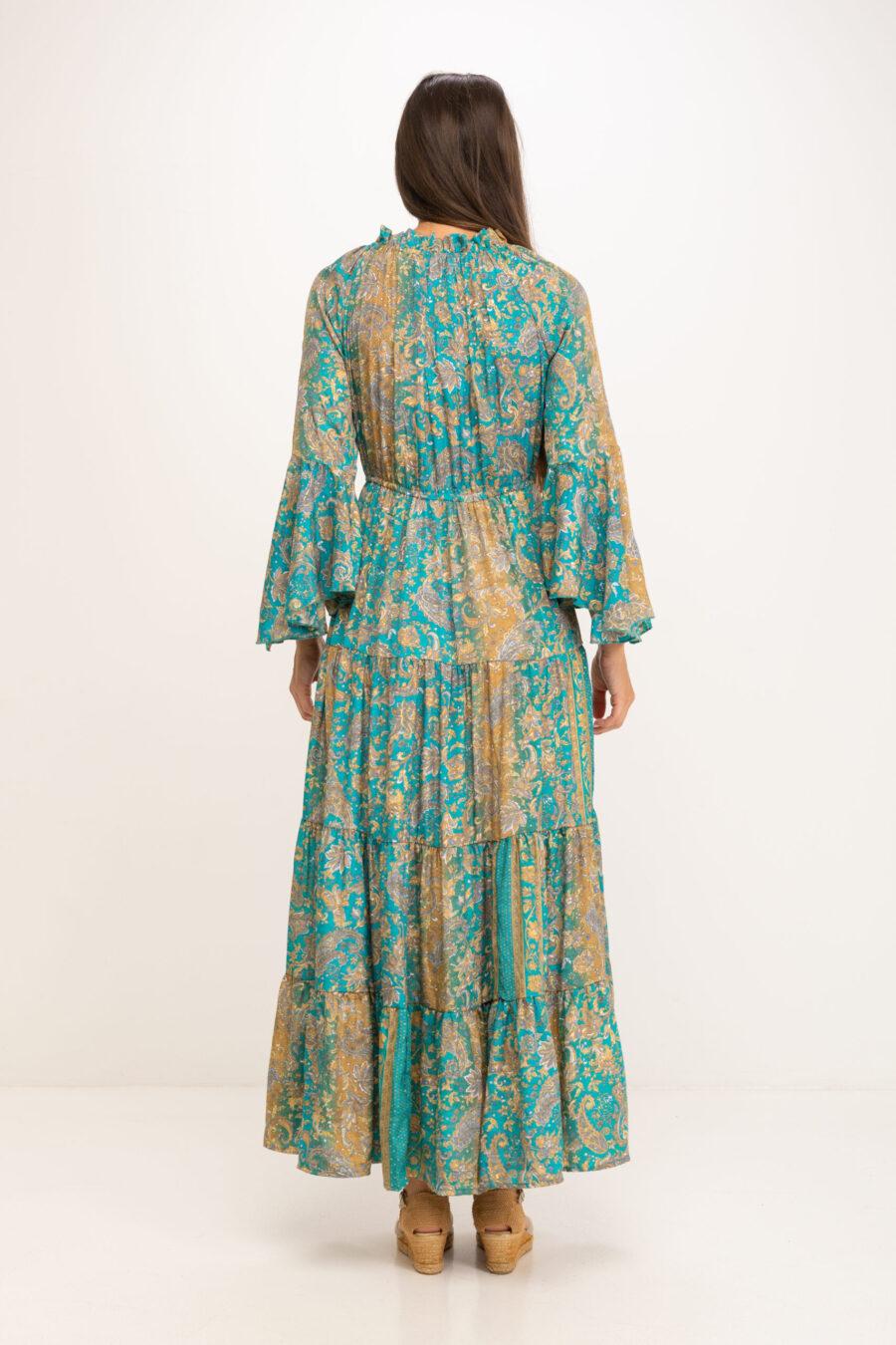 Peace&love By Calao VESTIDO ESTAMPADO CUELLO EN V