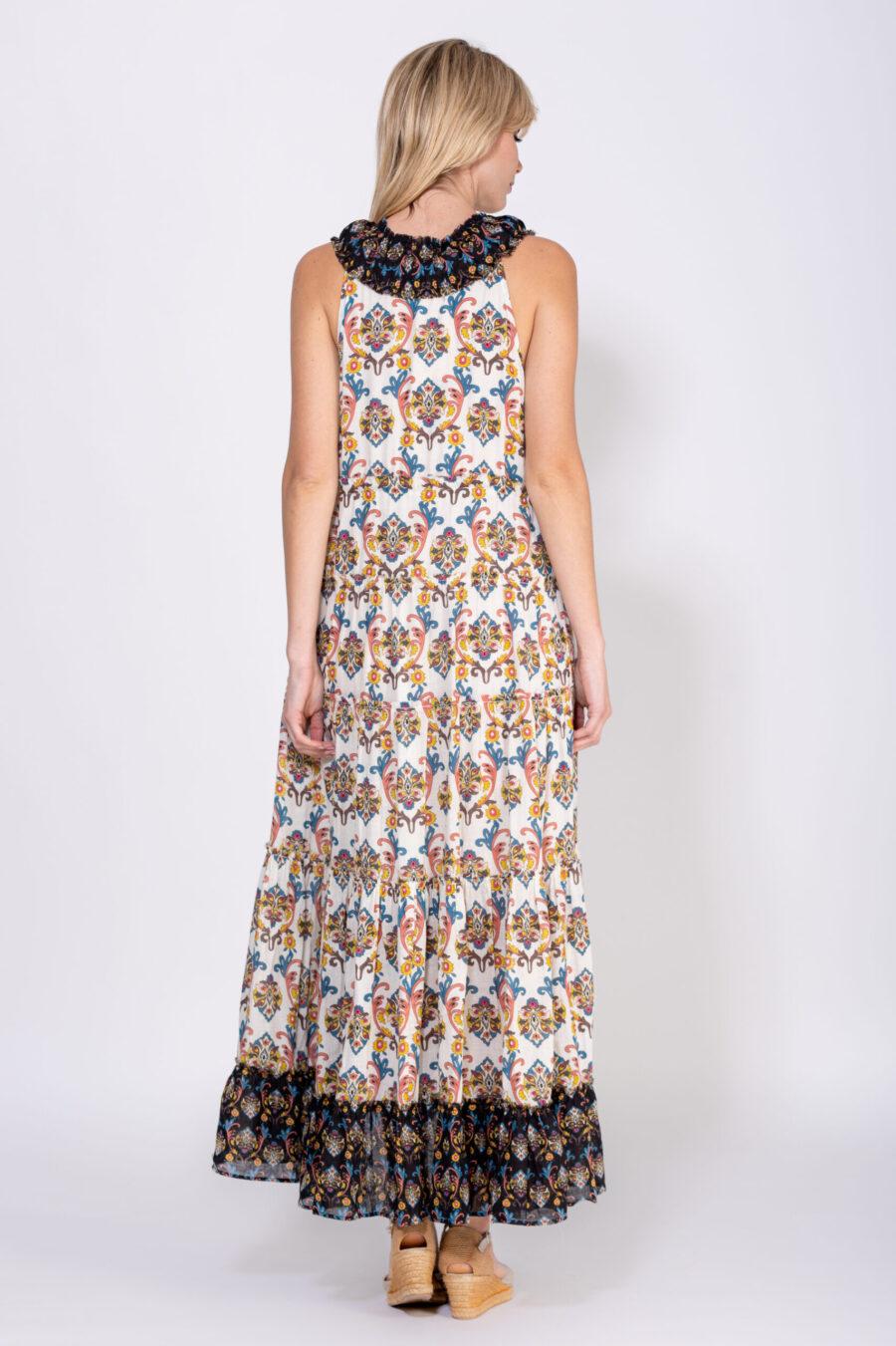 Peace&love By Calao VESTIDO ESTAMPADO LARGO