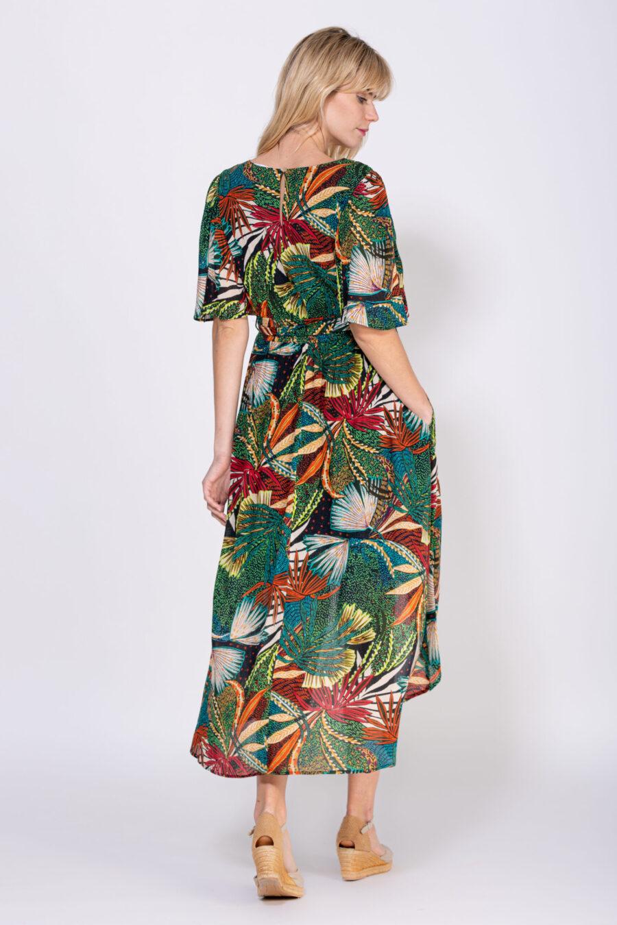 Peace&love By Calao VESTIDO ESTAMPADO LARGO