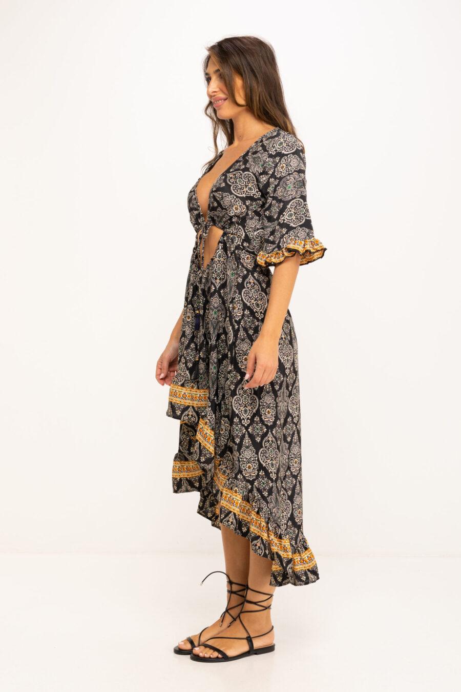 Peace&love By Calao VESTIDO ESTAMPADO MEDIA PIERNA