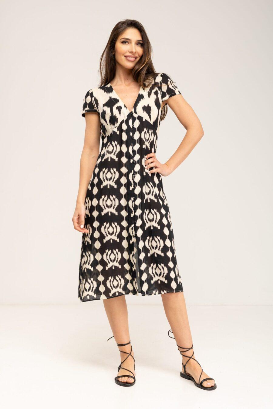 peace&love by calao VESTIDO ESTAMPADO MONOCOLOR