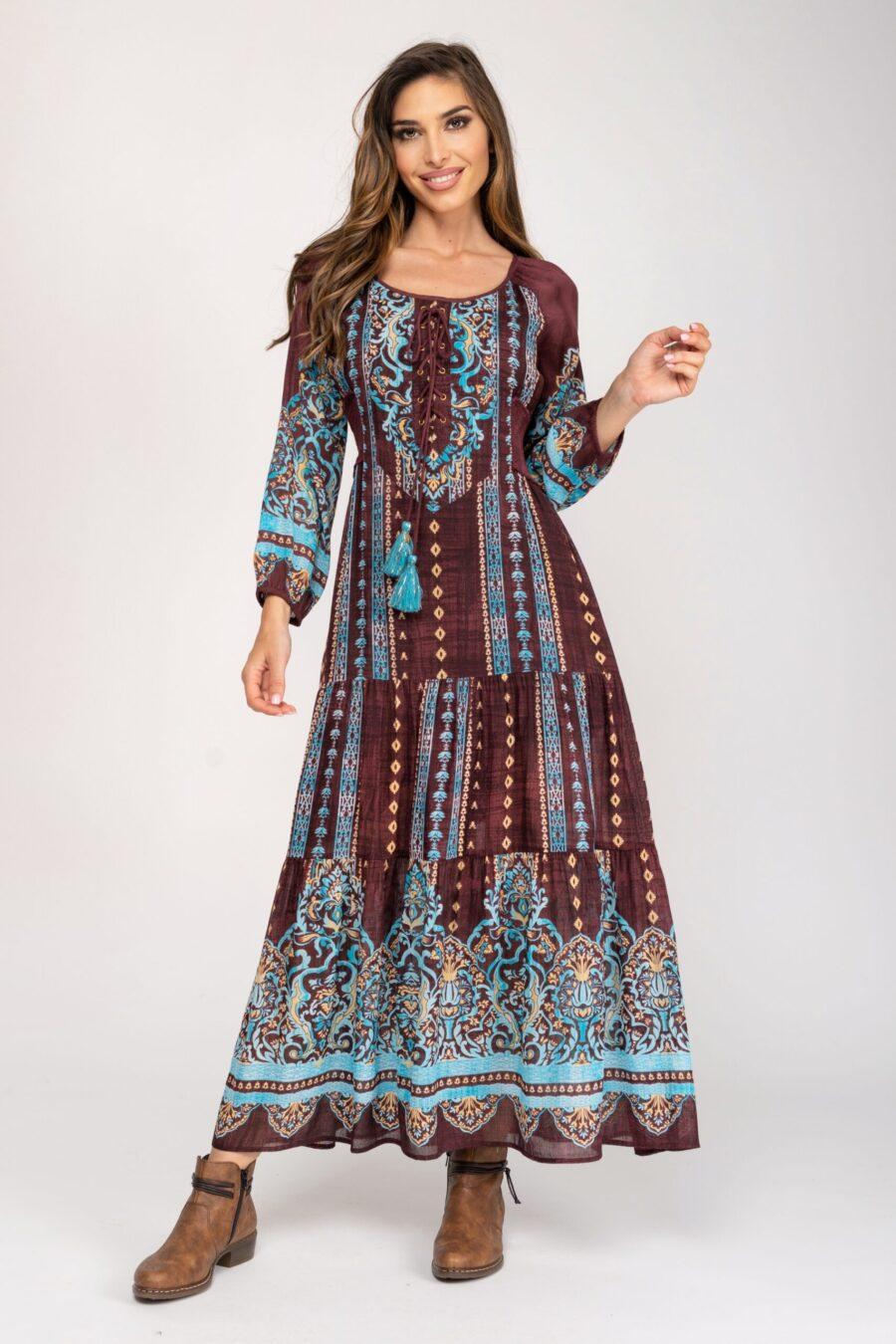 Peace&love By Calao VESTIDO ESTAMPADO PR3109V