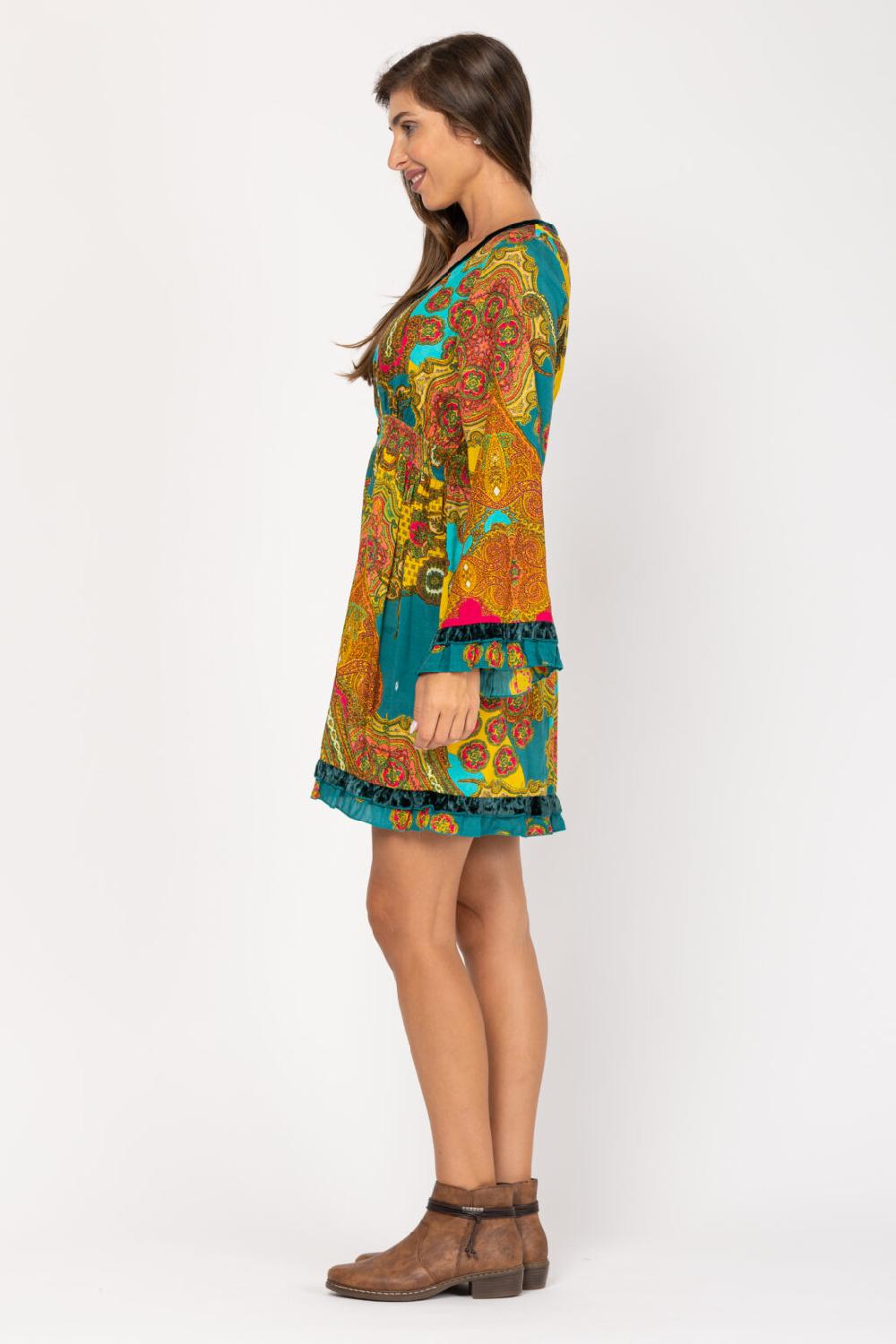Peace&love By Calao VESTIDO ESTAMPADO PR8153V