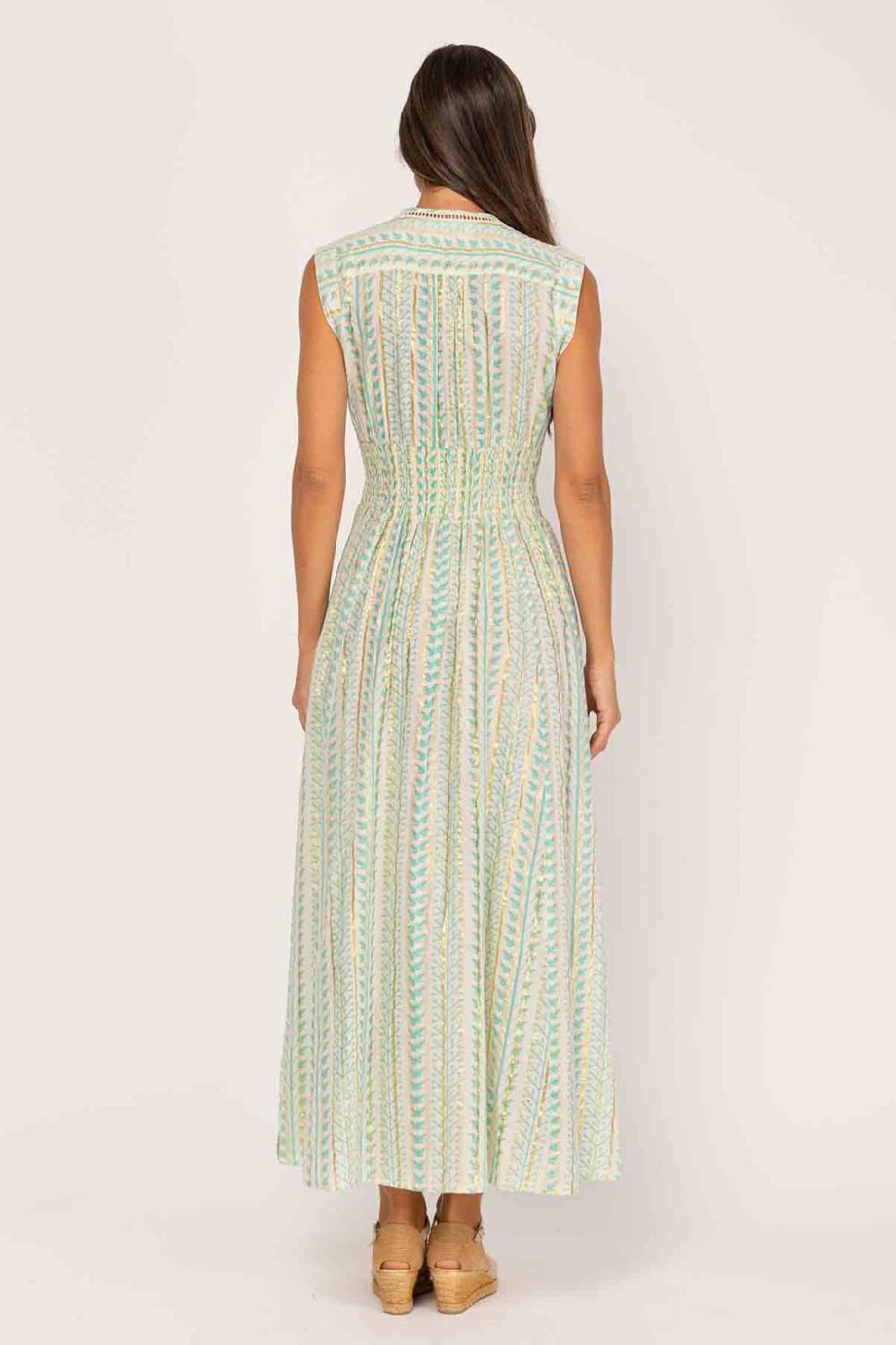 Peace&love By Calao VESTIDO LARGO CUELLO V