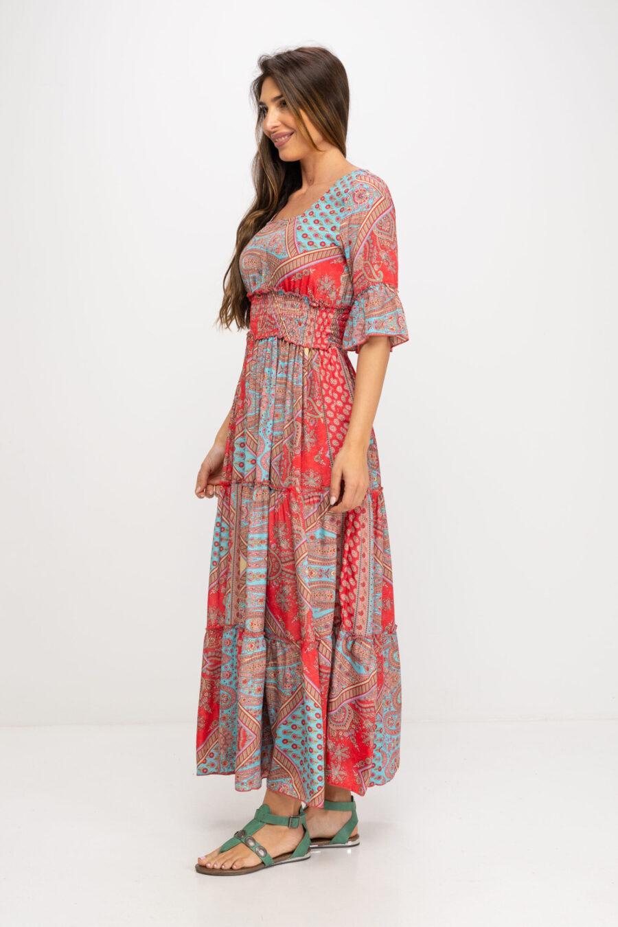 Peace&love By Calao VESTIDO LARGO ESTAMPADO