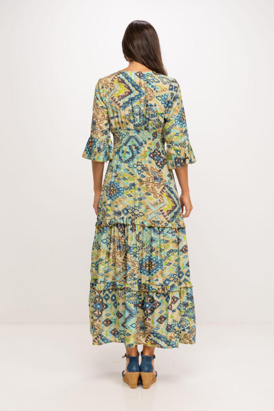 Peace&love By Calao VESTIDO LARGO ESTAMPADO