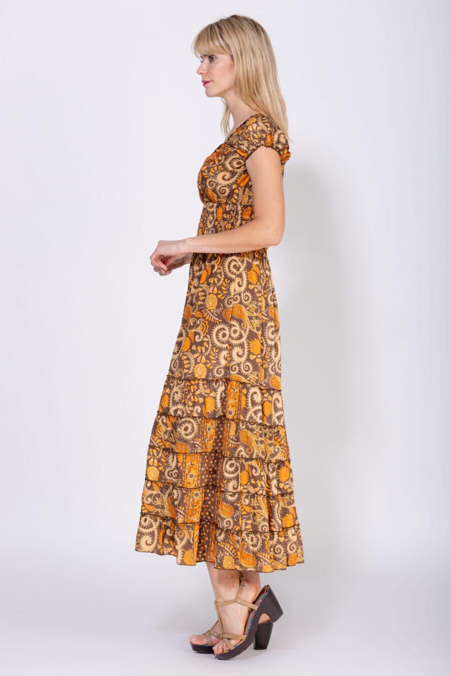 Peace&love By Calao VESTIDO LARGO ESTAMPADO