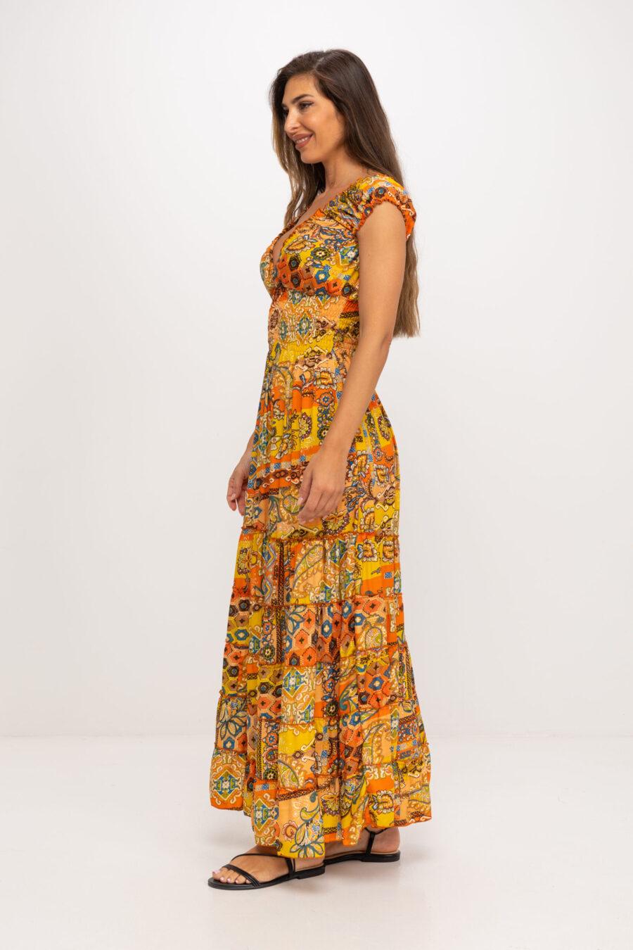 Peace&love By Calao VESTIDO LARGO ESTAMPADO