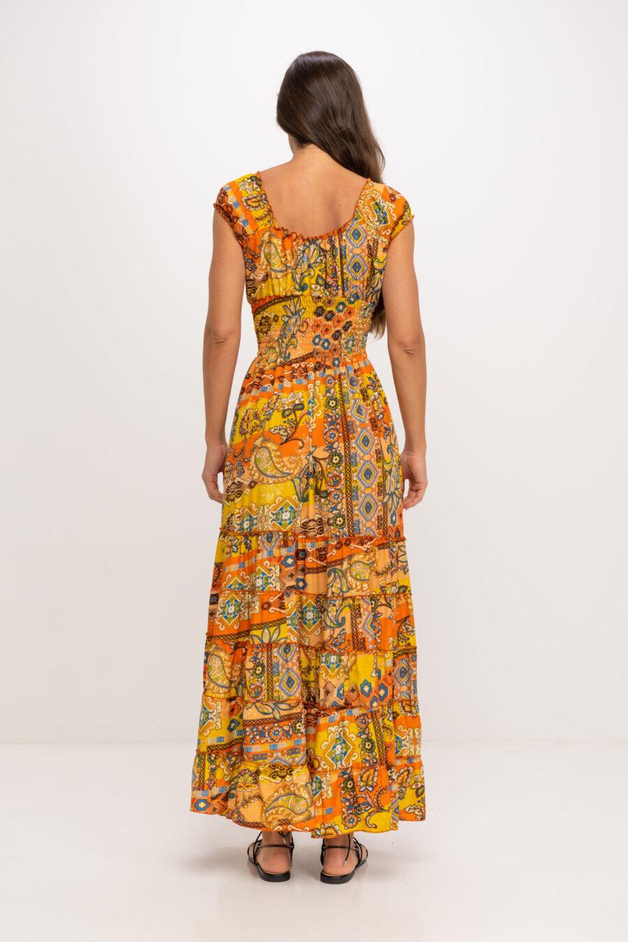 Peace&love By Calao VESTIDO LARGO ESTAMPADO