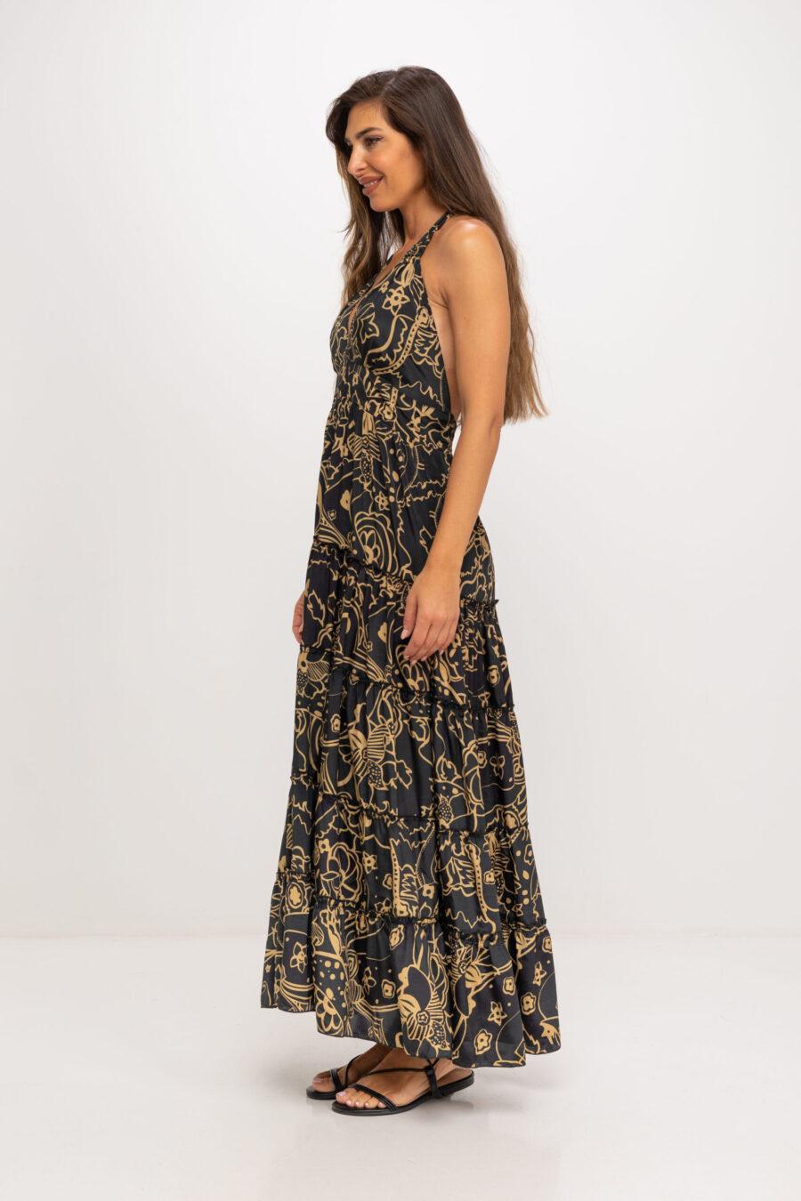 Peace&love By Calao VESTIDO LARGO ESTAMPADO