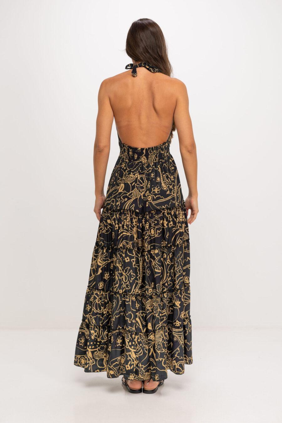 Peace&love By Calao VESTIDO LARGO ESTAMPADO