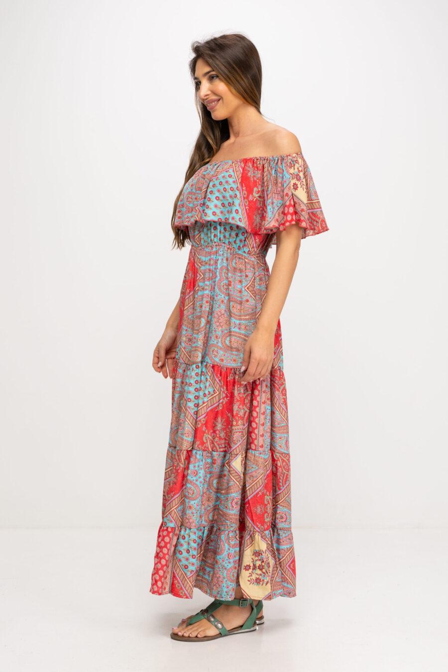 Peace&love By Calao VESTIDO LARGO ESTAMPADO