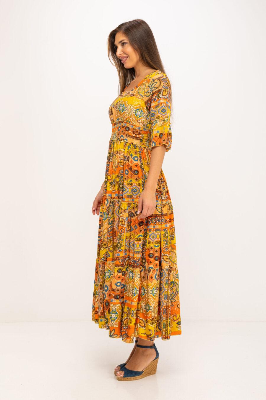 Peace&love By Calao VESTIDO LARGO ESTAMPADO