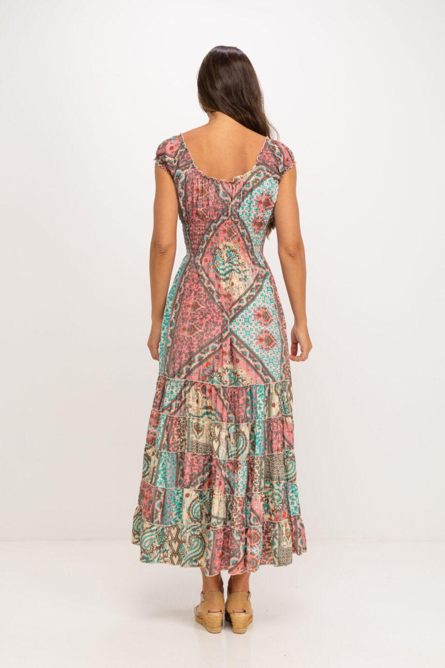 Peace&love By Calao VESTIDO LARGO ESTAMPADO