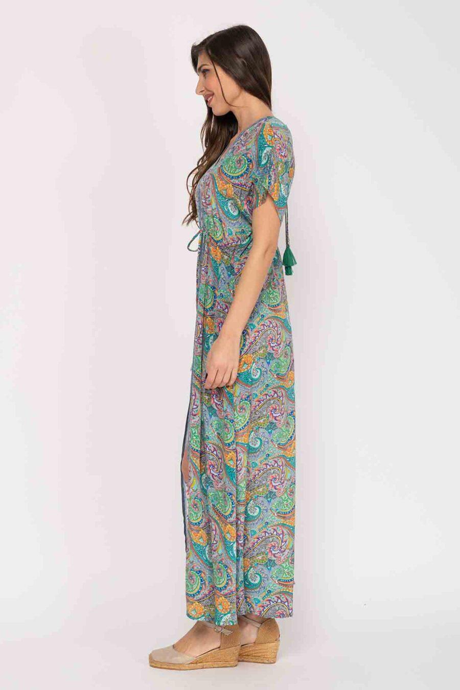 Peace&love By Calao VESTIDO LARGO ESTAMPADO