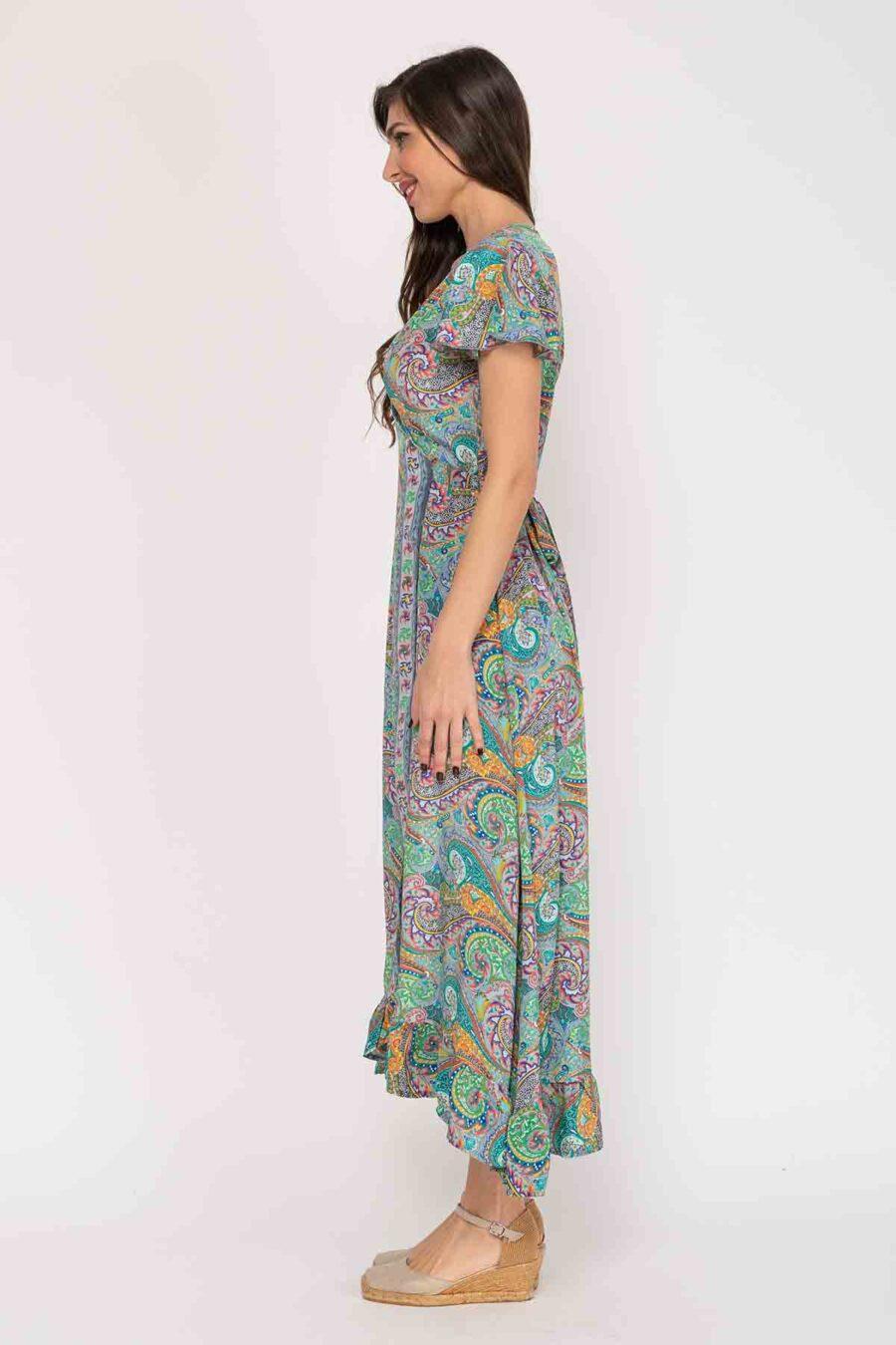 Peace&love By Calao VESTIDO LARGO ESTAMPADO