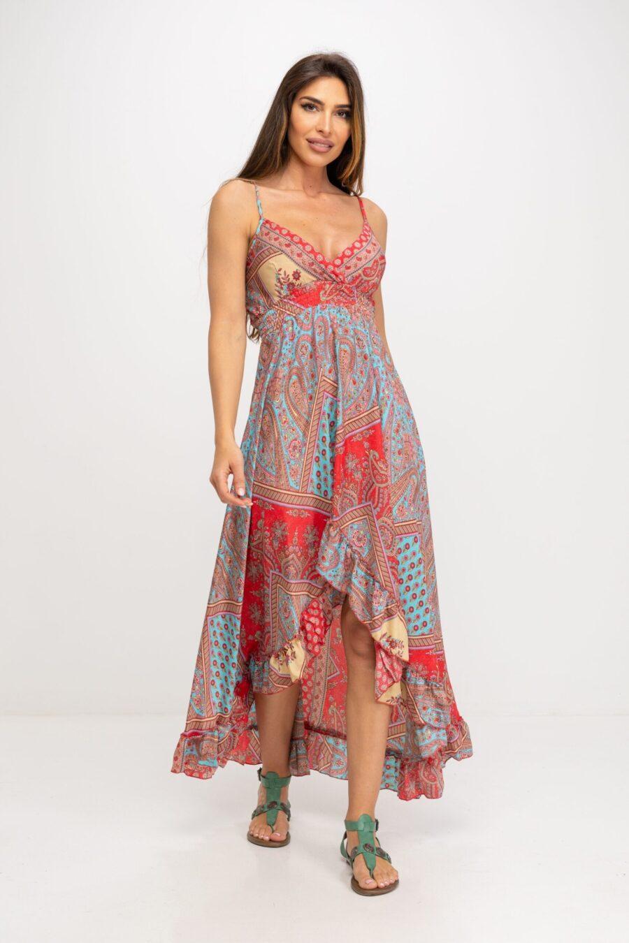 peace&love by calao VESTIDO LARGO ESTAMPADO