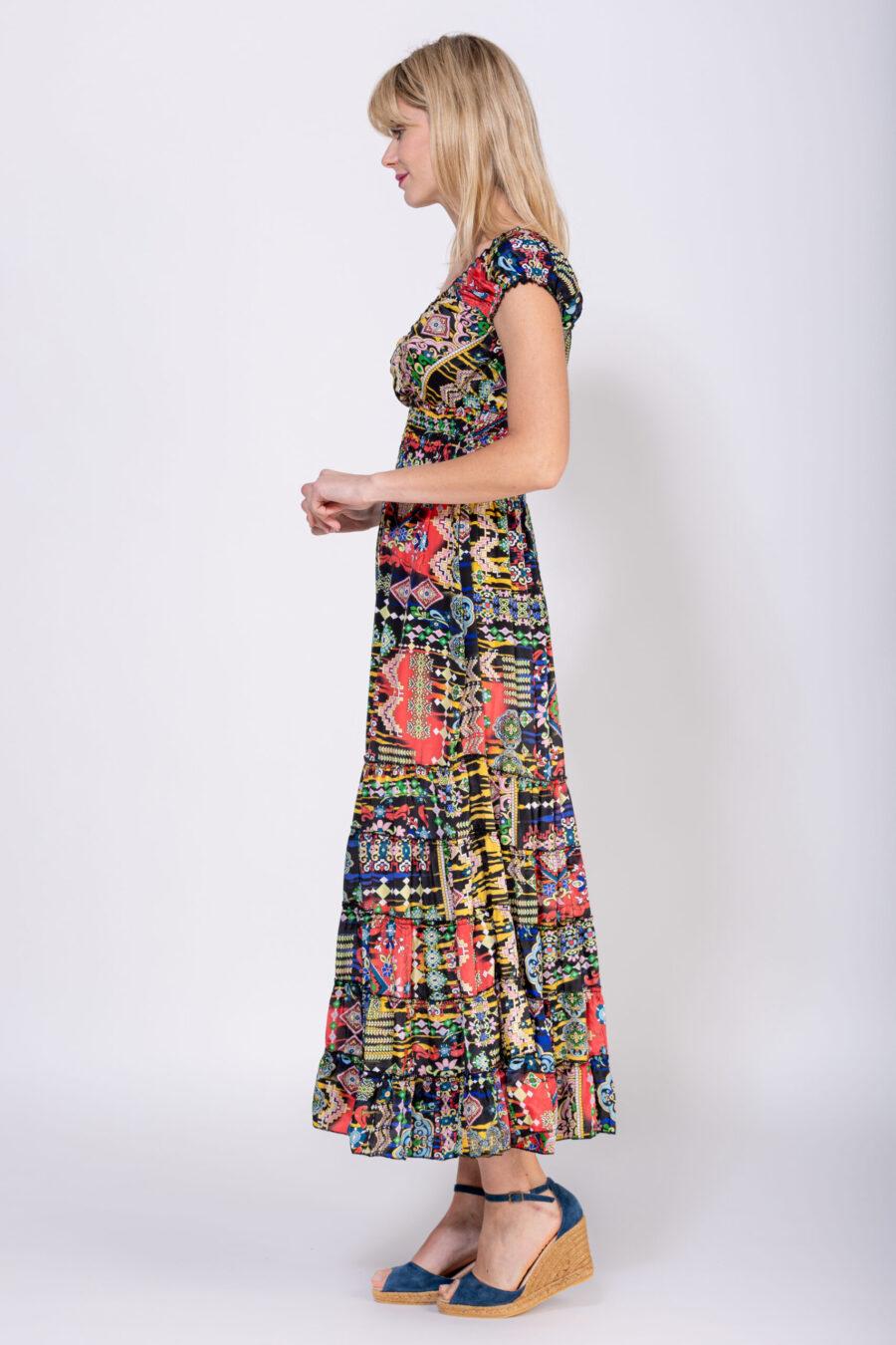 Peace&love By Calao VESTIDO LARGO ESTAMPADO