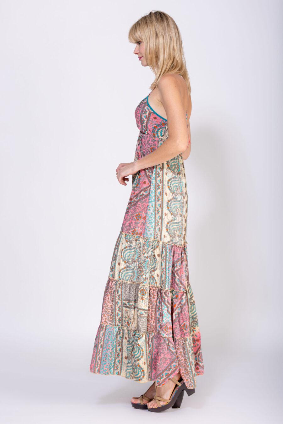 Peace&love By Calao VESTIDO LARGO ESTAMPADO