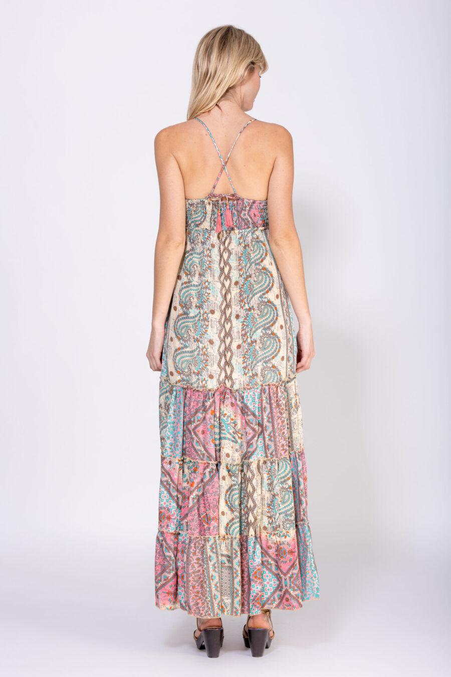 Peace&love By Calao VESTIDO LARGO ESTAMPADO