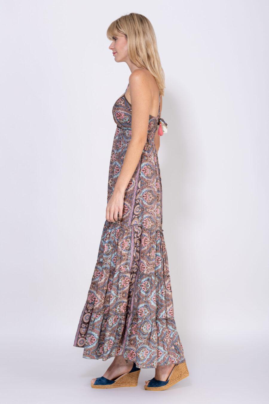 Peace&love By Calao VESTIDO LARGO ESTAMPADO