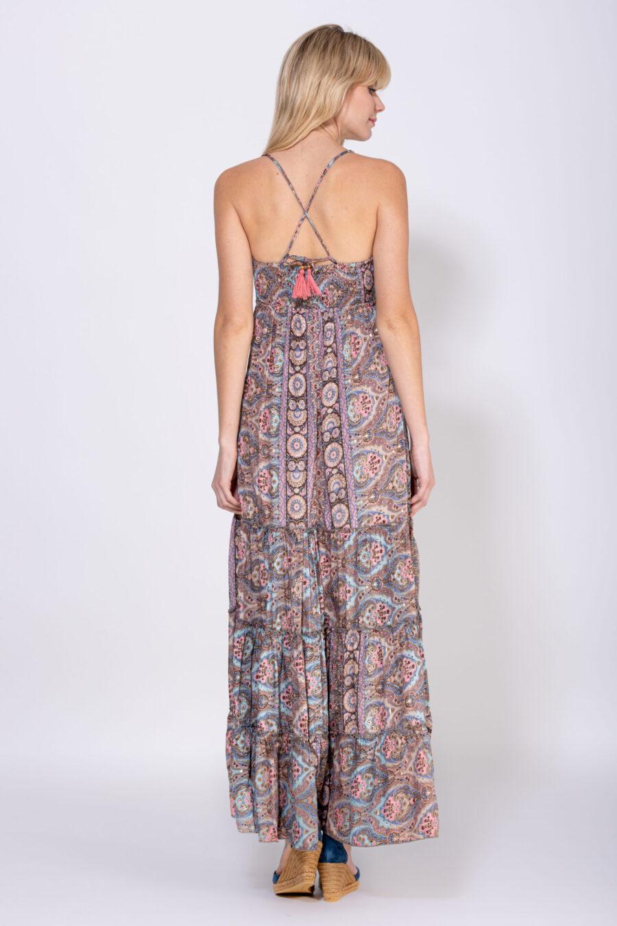 Peace&love By Calao VESTIDO LARGO ESTAMPADO