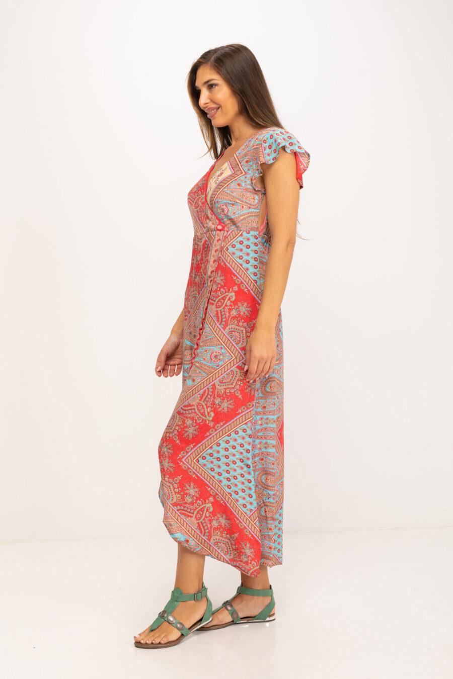 Peace&love By Calao VESTIDO LARGO ESTAMPADO